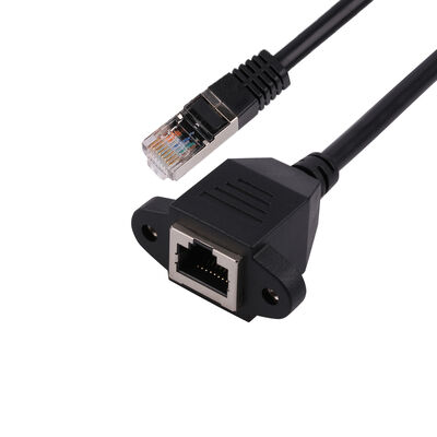 26awg Copper Cat5e RJ45 Network Ethernet Patch Cable 8P8C Male to Female Extension Network Cable
