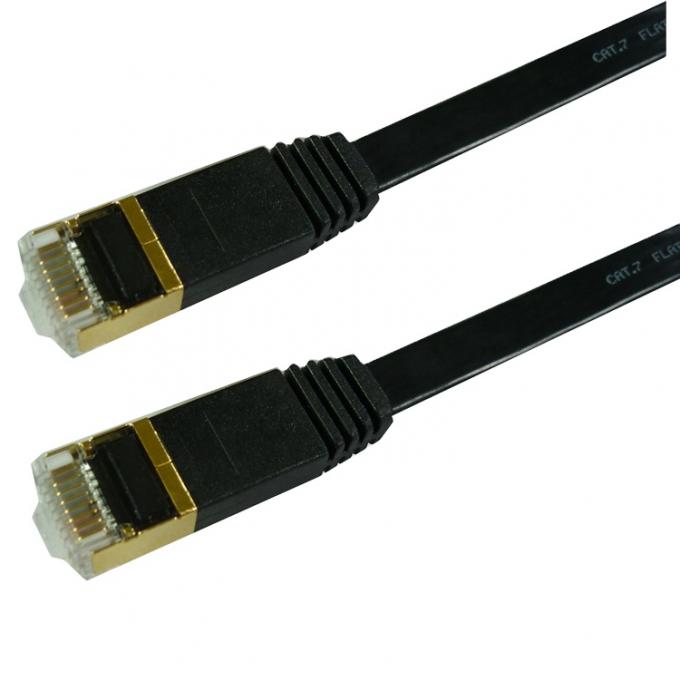 Flat Rj45 Cat7 Ethernet Cable for Internet & Communication