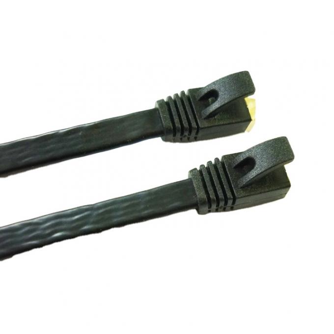 Flat Rj45 Cat7 Ethernet Cable for Internet & Communication
