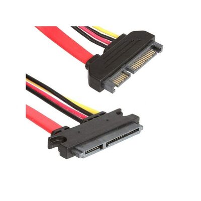 SATA 7+15P 22Pin Male Female Hard Drive Extender Adapter Serial ATA Data Power Cable 22Pin Male Female Adapter Stock