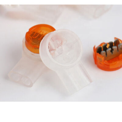 Good price Bulk Pack of 200 UY K1 Orange Waterproof Connectors for Telephone and Ethernet Cables online