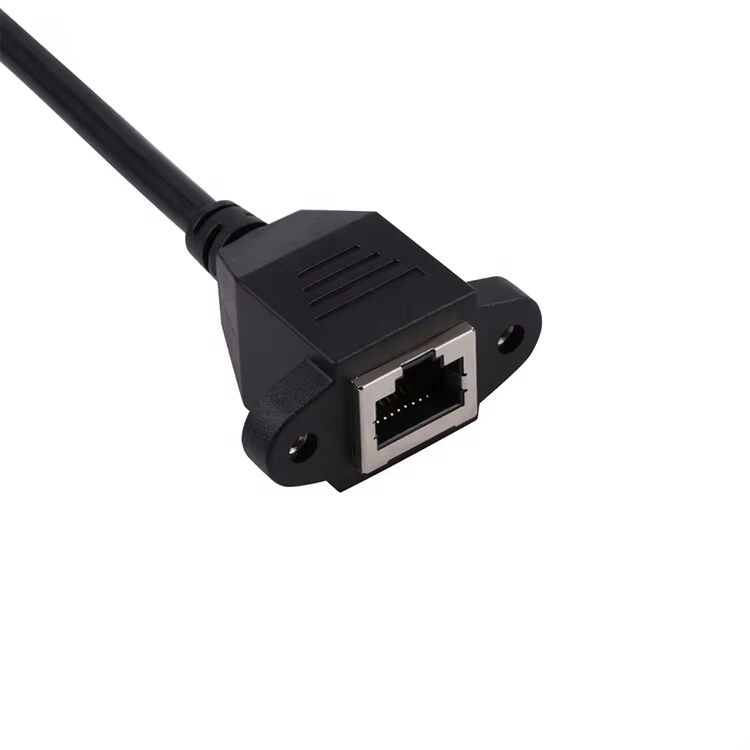 RJ45 Ethernet Cable with Copper and Screw Lock